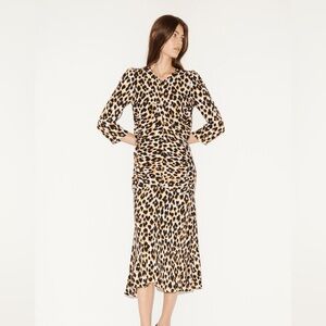 BY MALENE BIRGER leopard print maxi dress, size 38